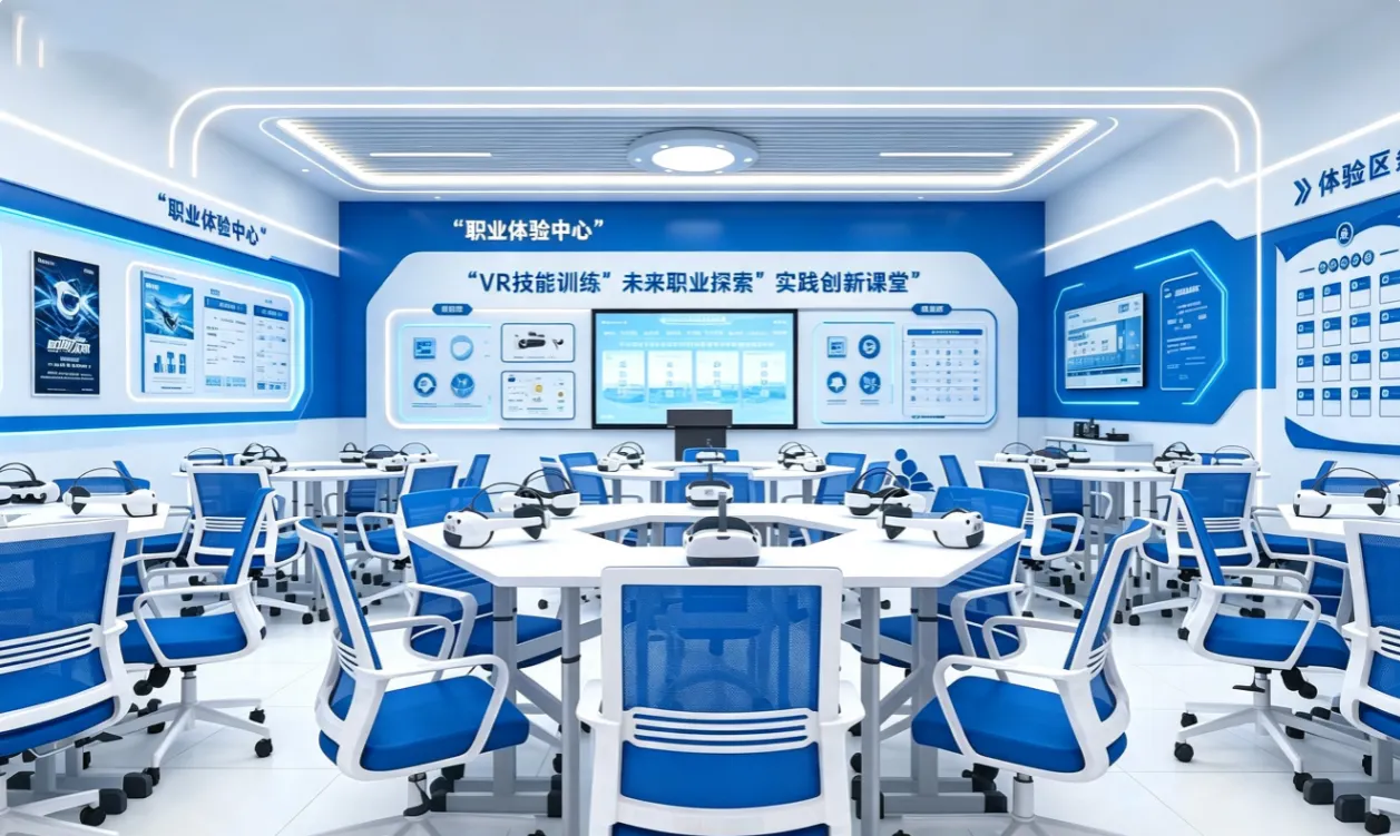 VR职业生涯规划场景布置效果图